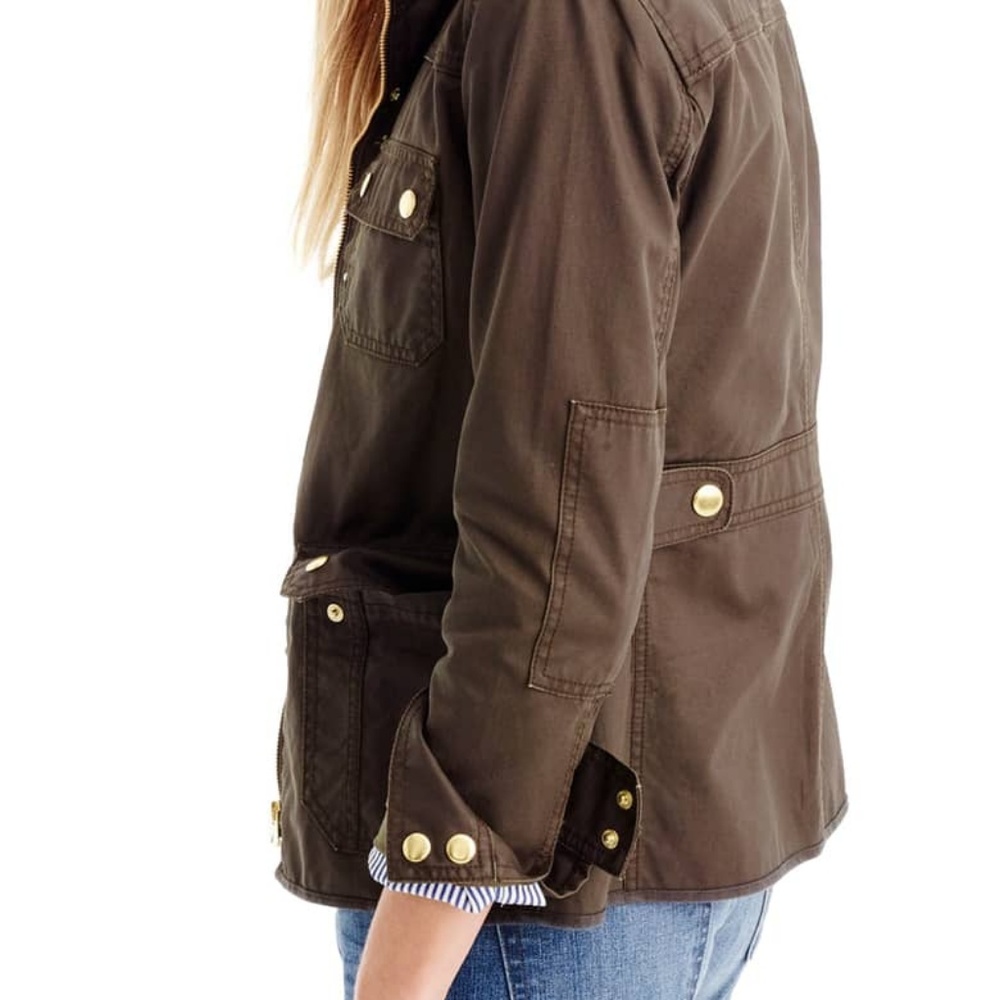 J.Crew Army jacket with button detail - Picture 6 of 6